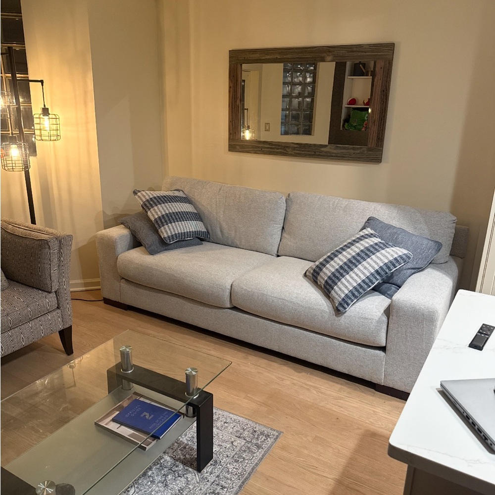 Elegant Gray Accent Pillows